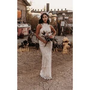 Southern Fried Chics To Have and To Hold Ivory Lace Dress Wedding Bridal NWT